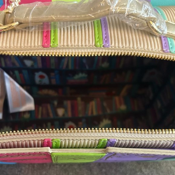 Loungefly Disney Princess Books Classics and Exclusive Volume 2 Crossbody Bags - Picture 5 of 14